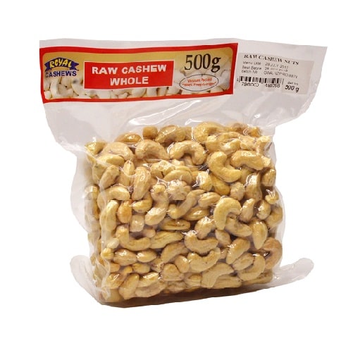 Royal Raw Cashew 500g