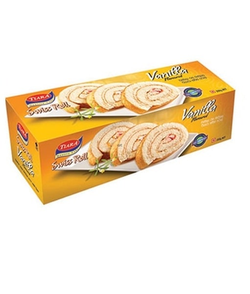 Tiara Swiss Rolls - Vanila