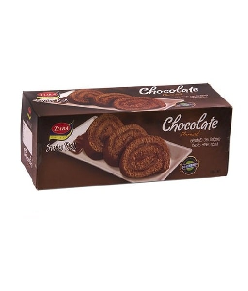 Tiara Swiss Rolls - Chocolate